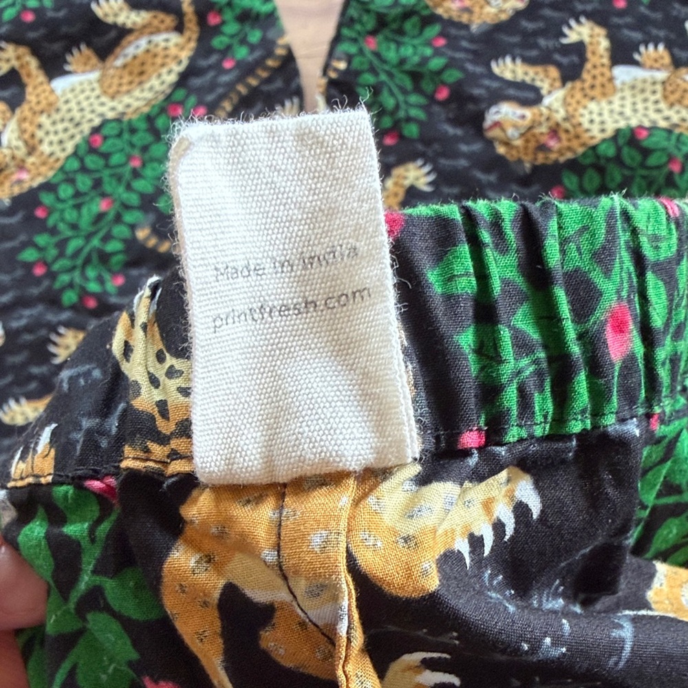 Printfresh Pajama Leopard Pants - Picture 4 of 5